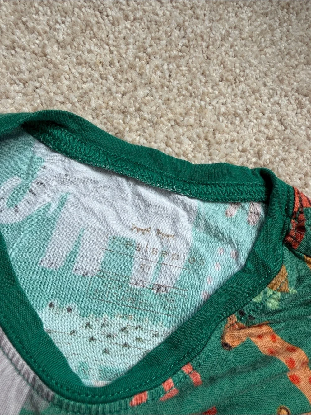 Little Sleepies Wild Zoo Two-Piece Pajama Set